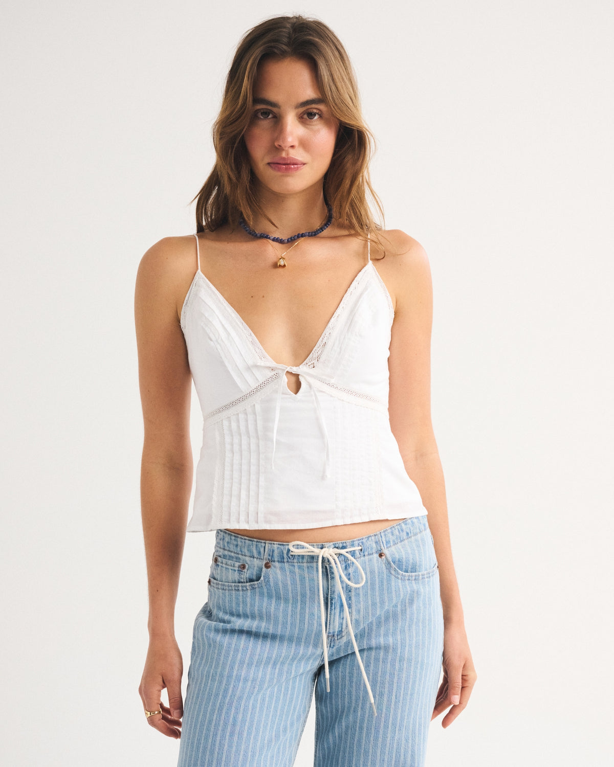 Abercrombie A&F Bella Tie-Front Cami