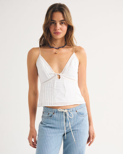 Abercrombie A&F Bella Tie-Front Cami