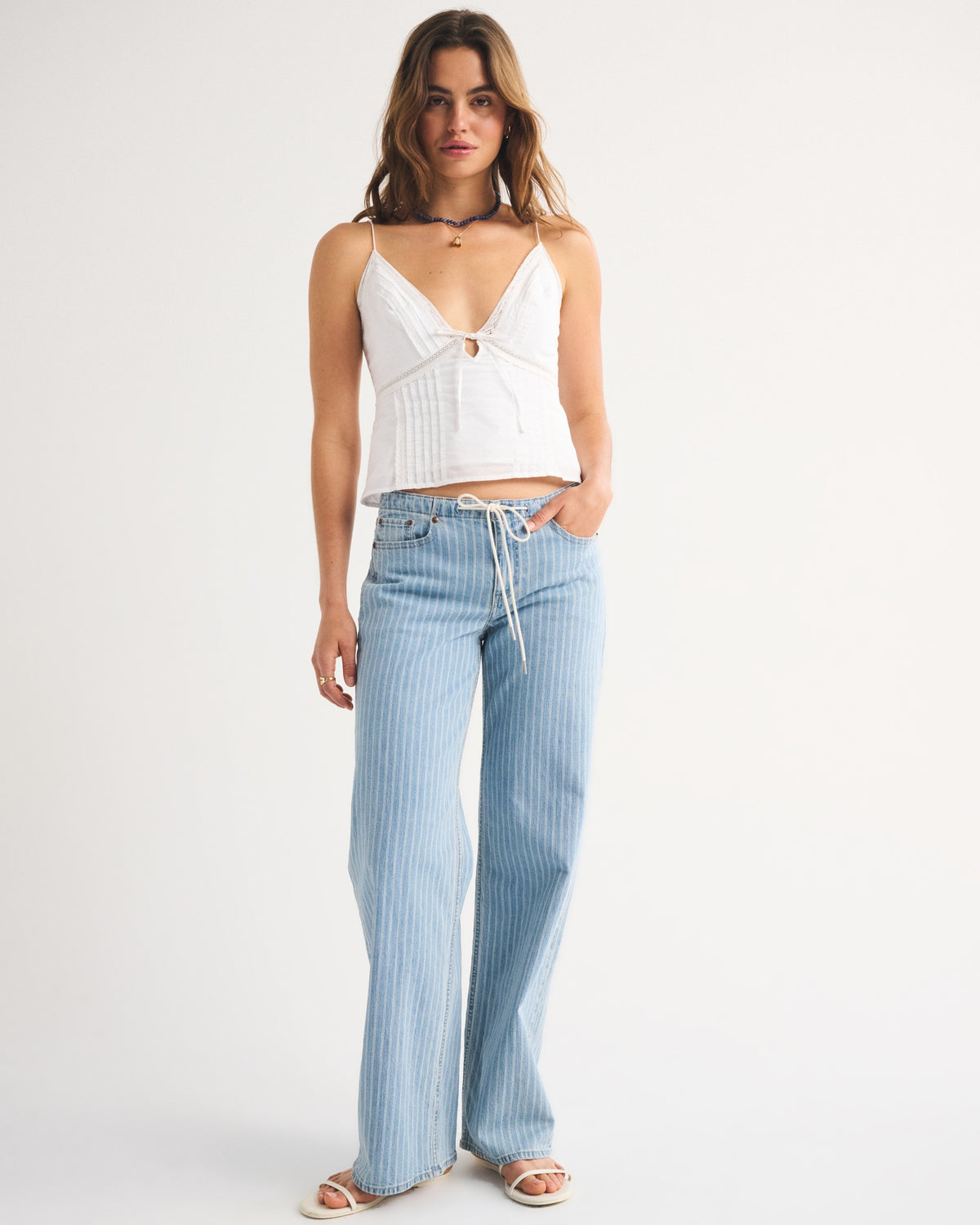 Abercrombie A&F Bella Tie-Front Cami