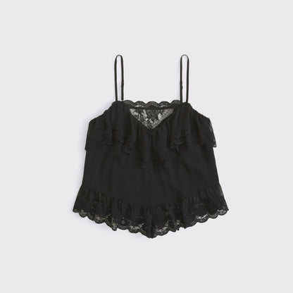Abercrombie Sheer Lace Cami
