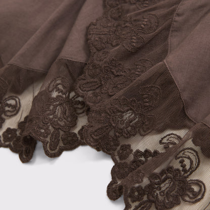 Abercrombie Babydoll Lace-Trim Cami