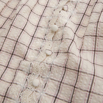 Abercrombie Puff-Sleeve Pintuck Blouse