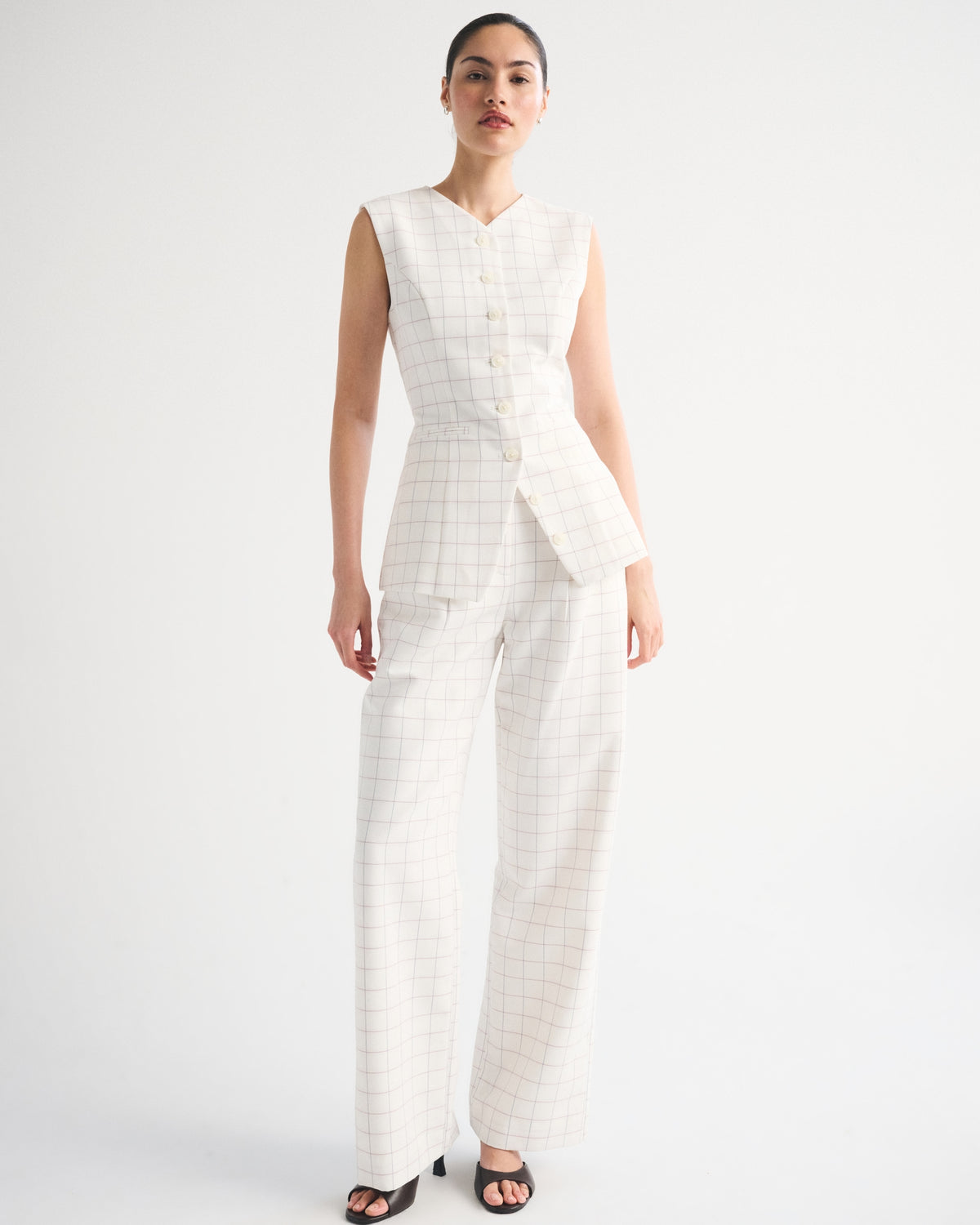 Abercrombie Tailored Button-Up Vest