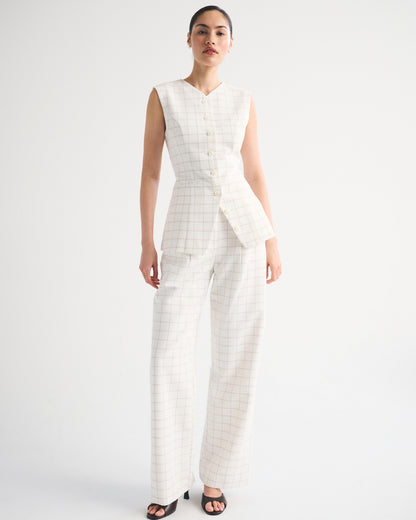 Abercrombie Tailored Button-Up Vest