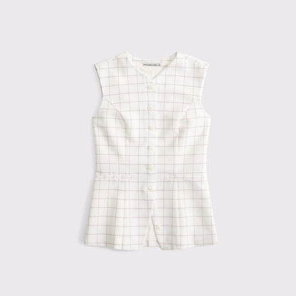 Abercrombie Tailored Button-Up Vest