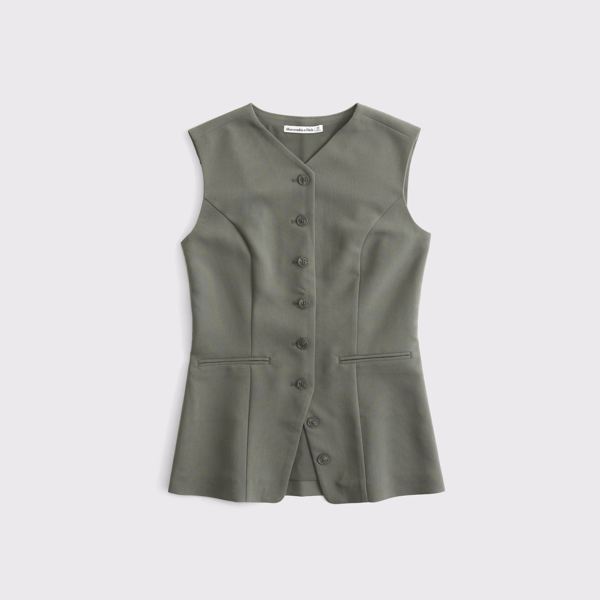 Abercrombie Tailored Button-Up Vest