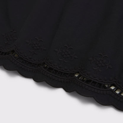 Abercrombie Cotton-Silk Blend Cutwork Cami
