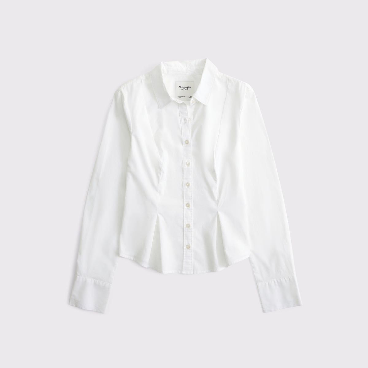 Abercrombie Cinched Poplin Shirt