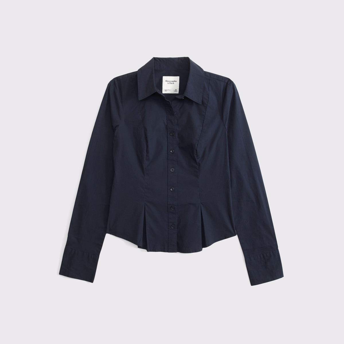 Abercrombie Cinched Poplin Shirt