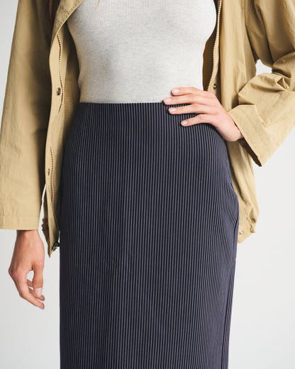 Abercrombie High Rise Pencil Midi Skirt