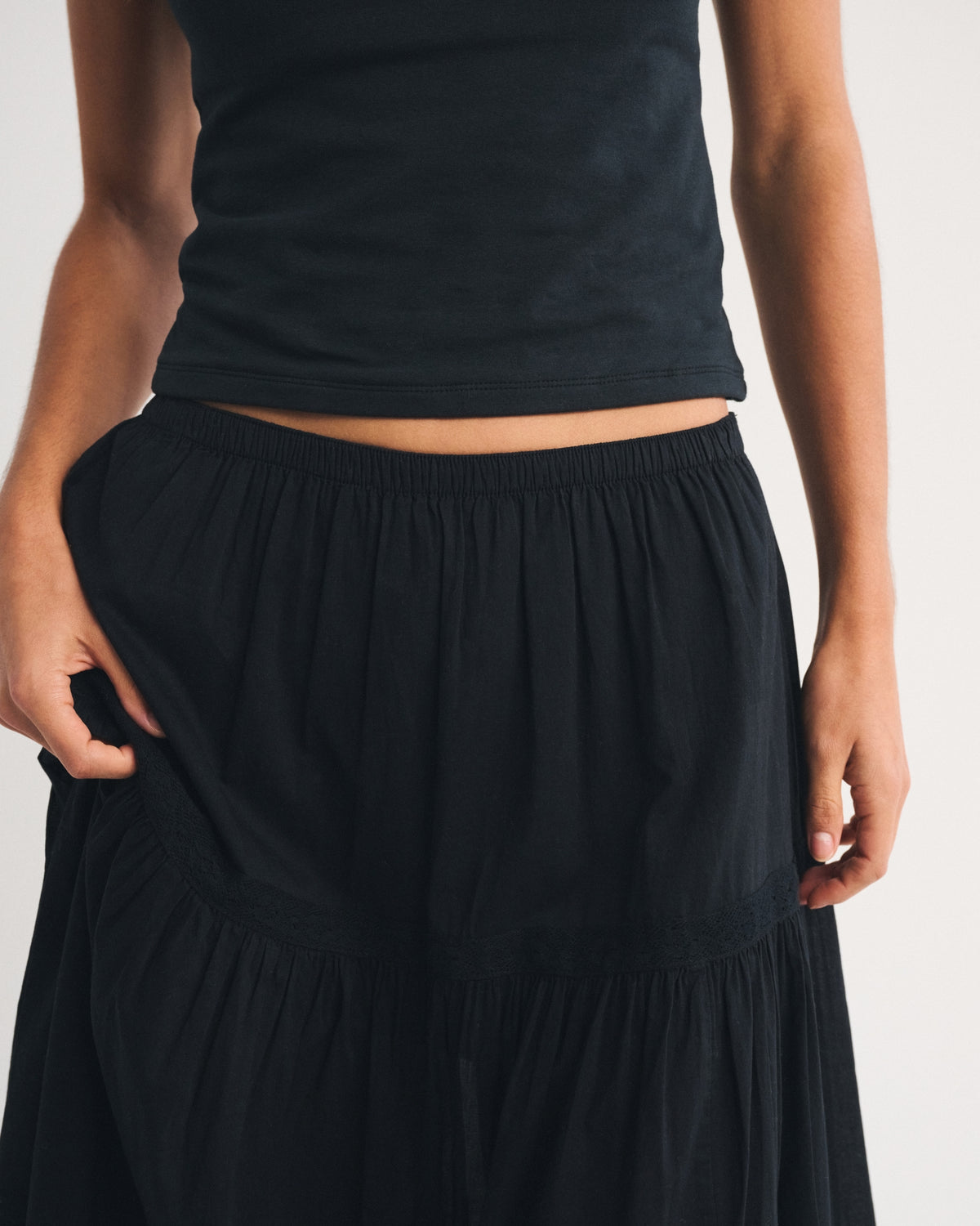 Abercrombie Boho Maxi Skirt