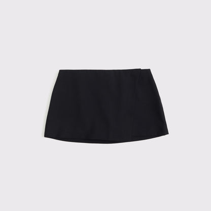 Abercrombie The A&F Scarlett Low Rise Micro Wrap Mini Skort