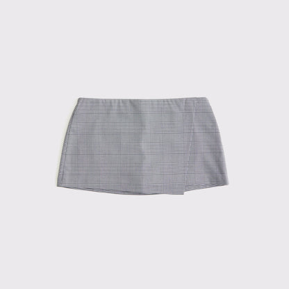 Abercrombie The A&F Scarlett Low Rise Micro Wrap Mini Skort