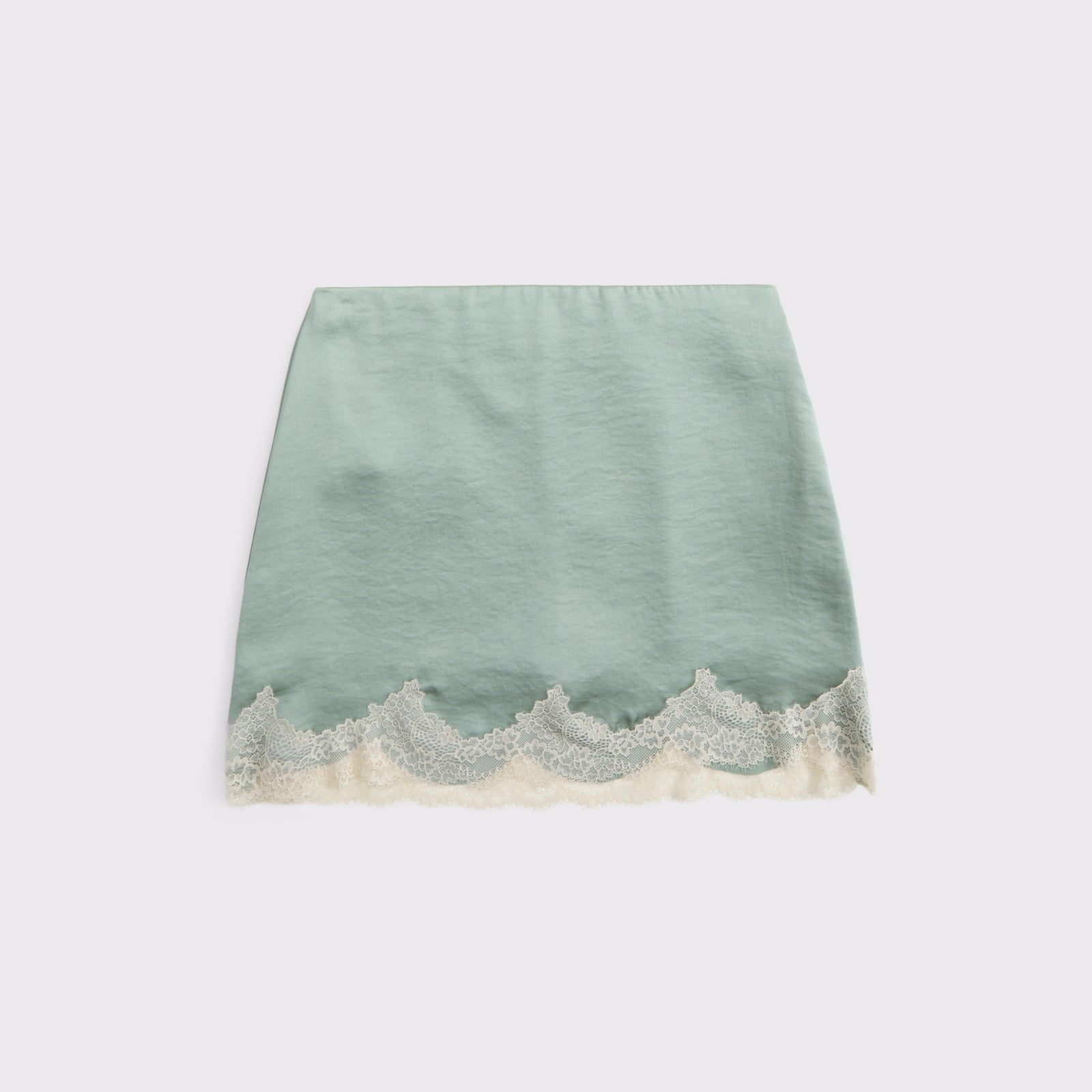 Abercrombie Lace Hem Mini Skort