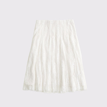 Abercrombie Lace Midi Skirt