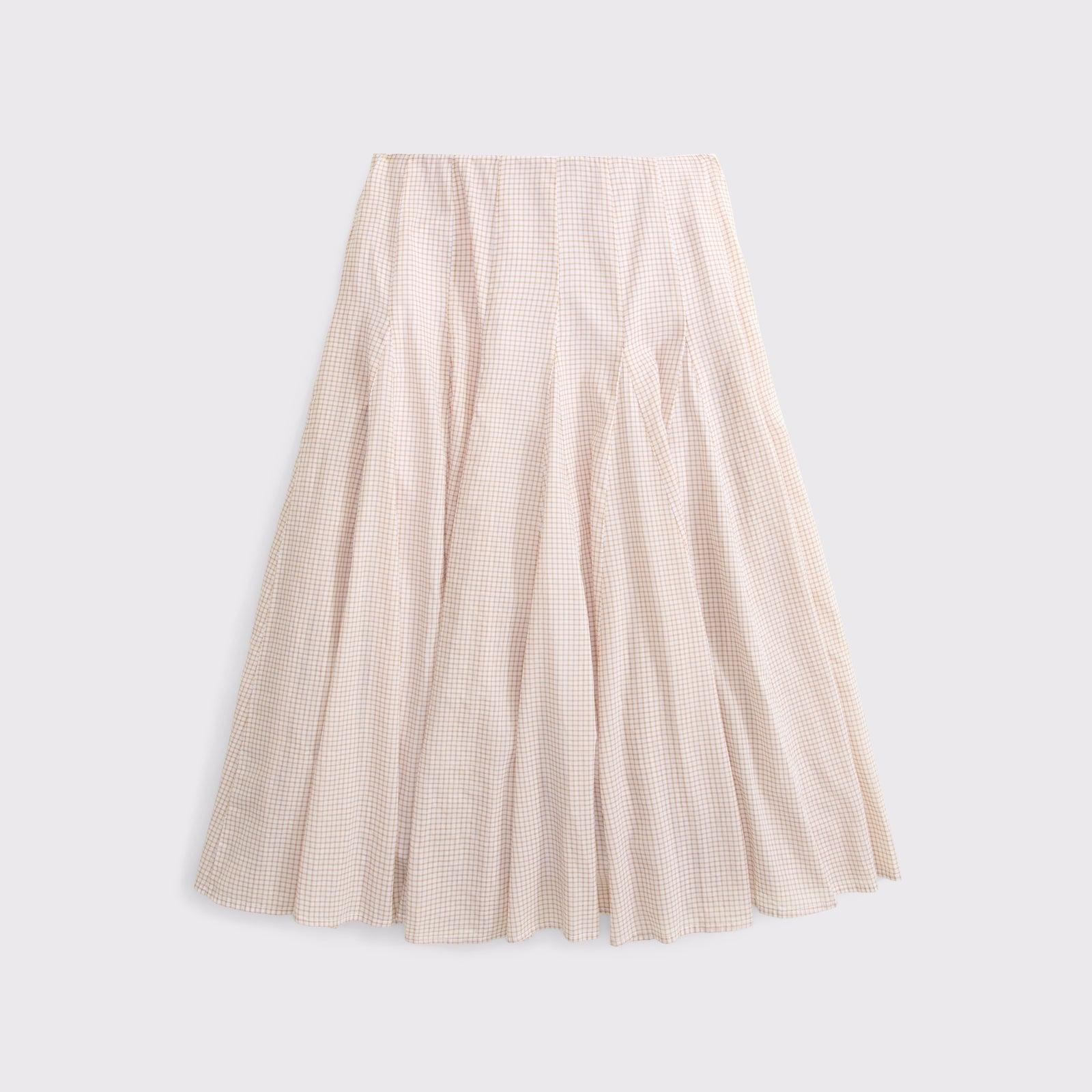 Abercrombie 100% Cotton Godet Midi Skirt
