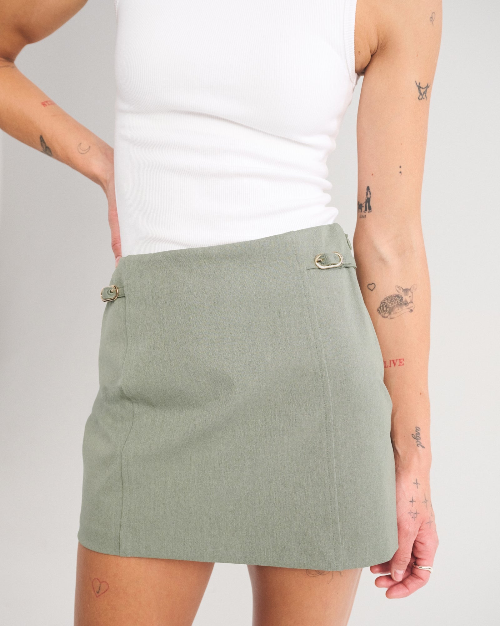 Abercrombie A&F Scarlet Forme Mini Skort