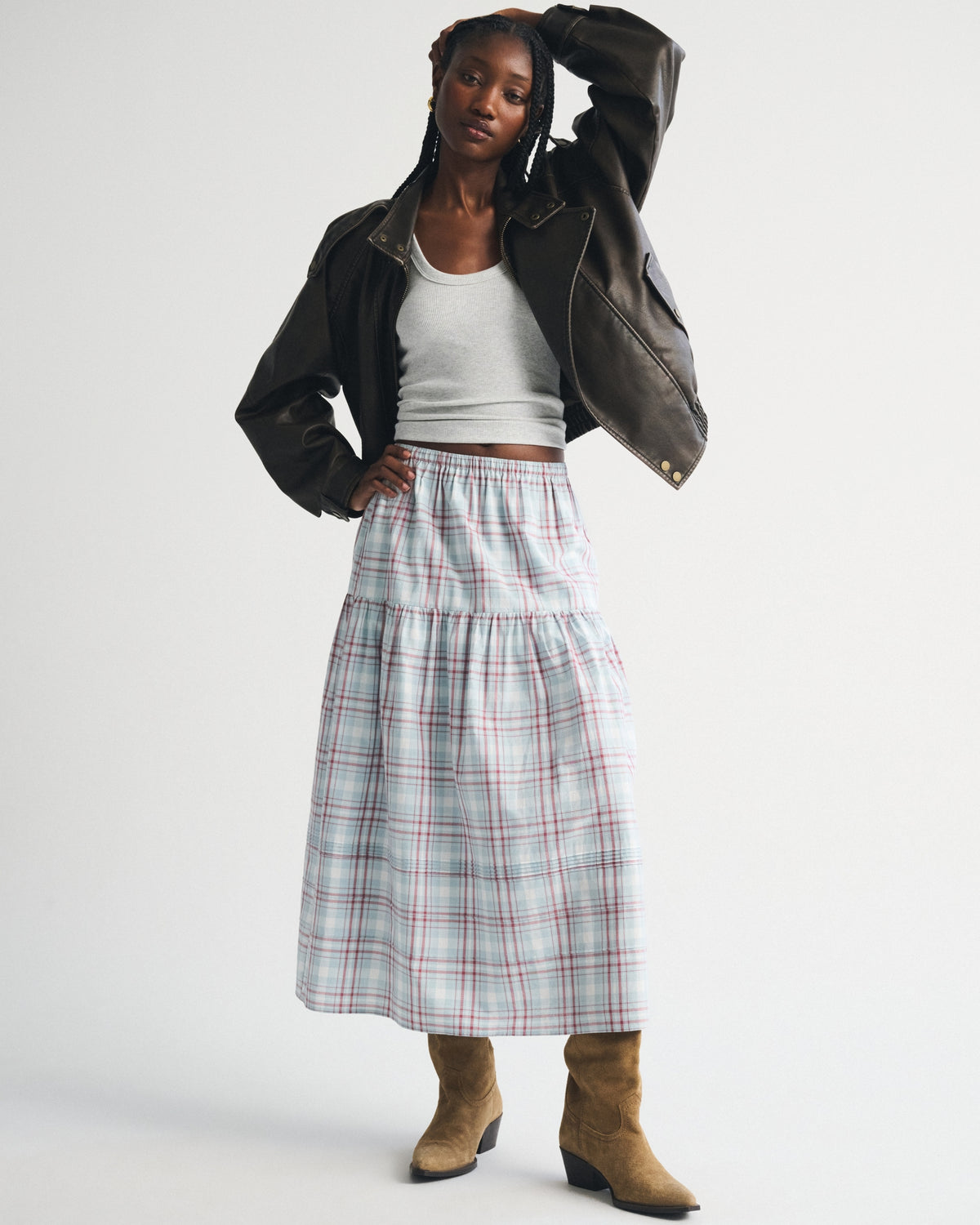 Abercrombie 100% Cotton Boho Maxi Skirt