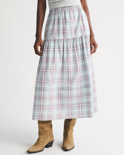 Abercrombie 100% Cotton Boho Maxi Skirt
