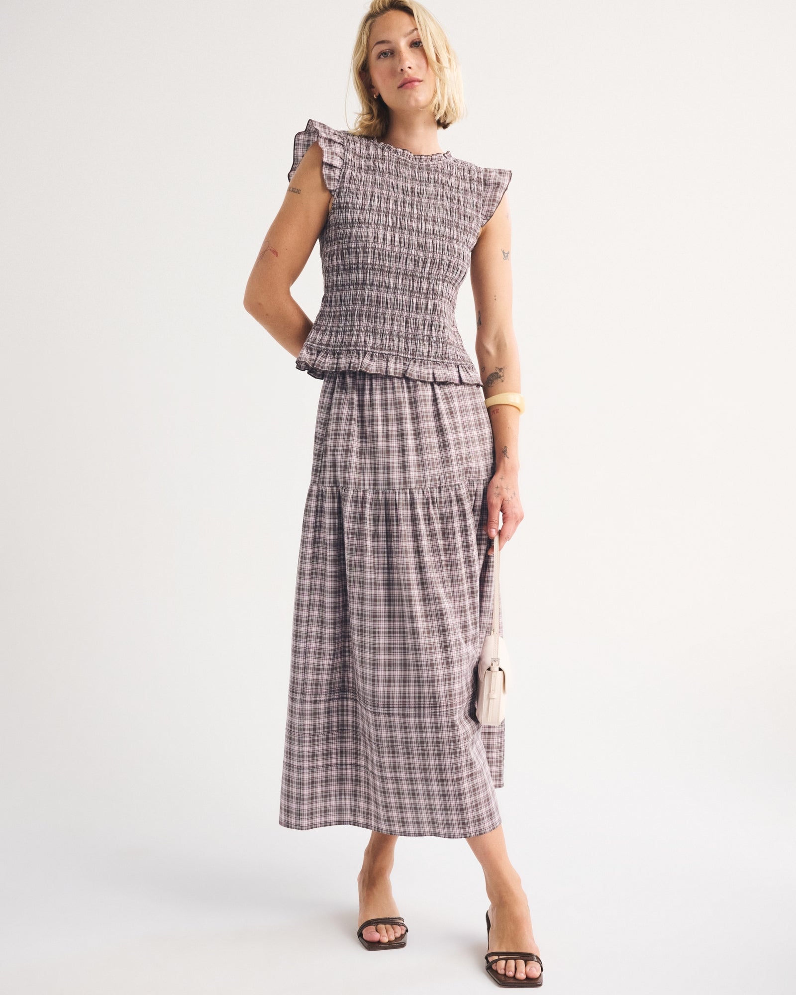 Abercrombie 100% Cotton Boho Maxi Skirt
