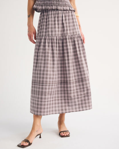 Abercrombie 100% Cotton Boho Maxi Skirt