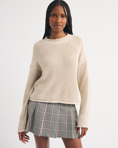 Abercrombie Pleated Tailored Mini Skort