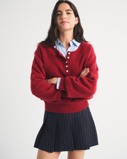 Abercrombie Pleated Tailored Mini Skort
