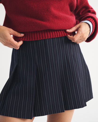 Abercrombie Pleated Tailored Mini Skort