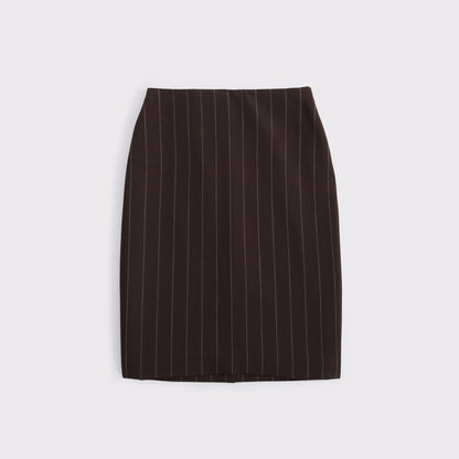 Abercrombie High Rise Pencil Midi Skirt
