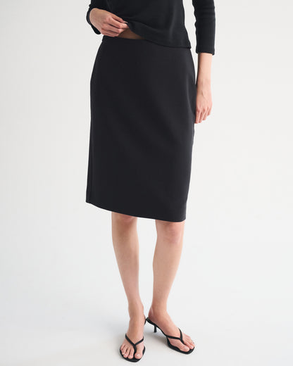 Abercrombie High Rise Pencil Midi Skirt