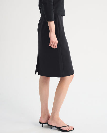 Abercrombie High Rise Pencil Midi Skirt