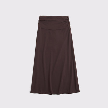 Abercrombie Drop-Waist Maxi Skirt