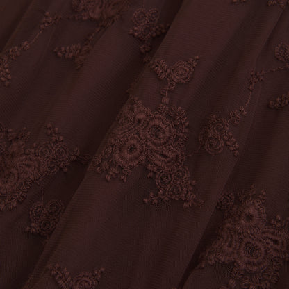 Abercrombie Embroidered Maxi Skirt