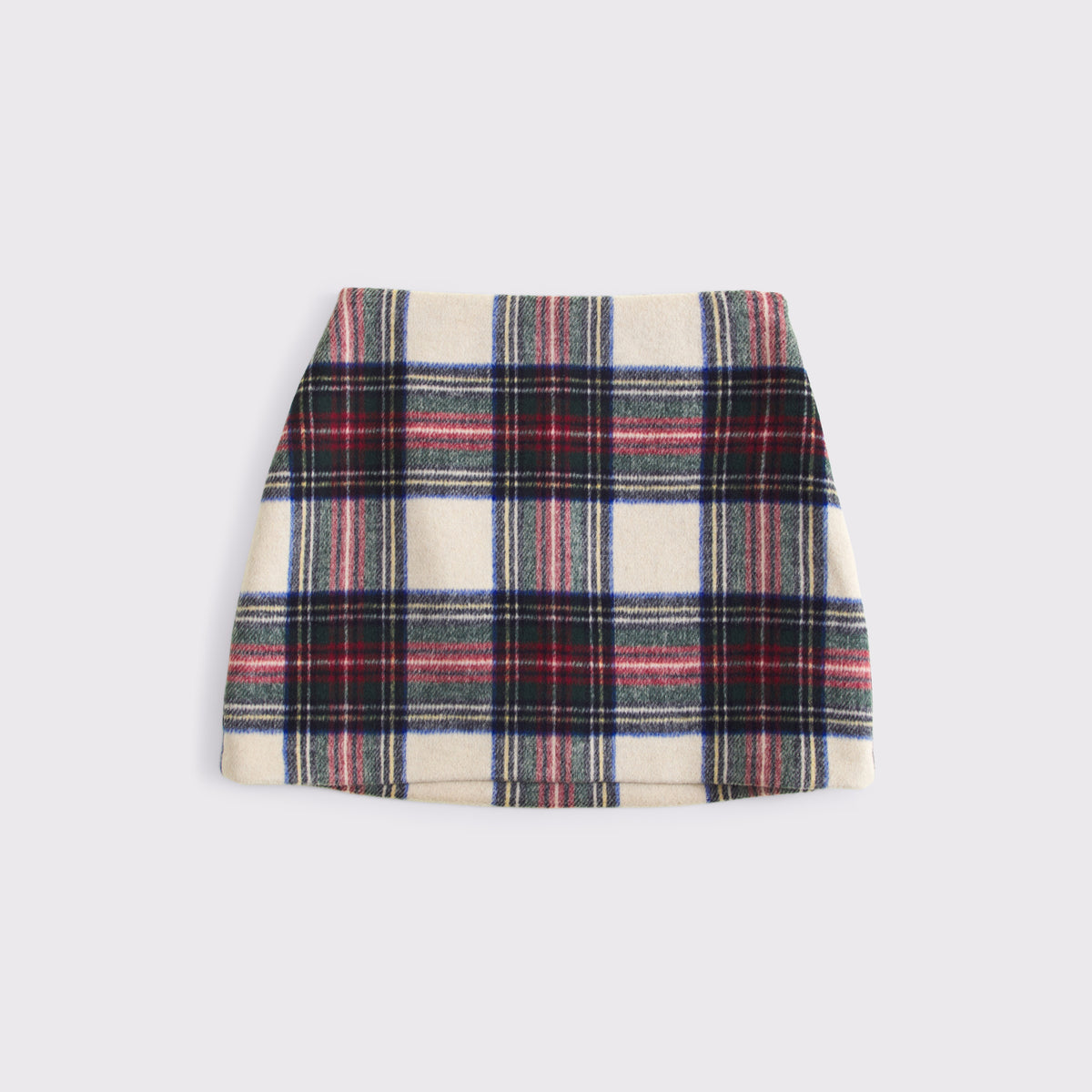 Abercrombie Wool-Blend Curve Love A&F Scarlett Mini Skort