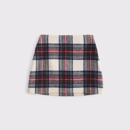 Abercrombie Wool-Blend A&F Scarlett Mini Skort