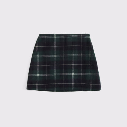 Abercrombie Wool-Blend A&F Scarlett Mini Skort