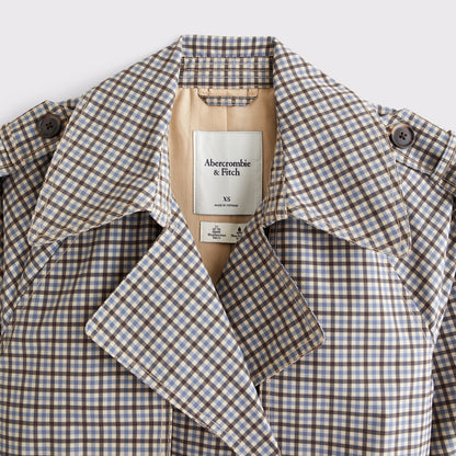 Abercrombie A&F Carrie Long Trench Coat