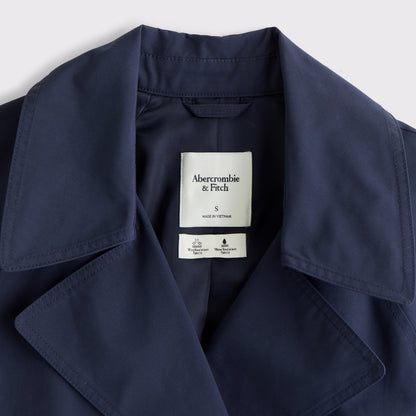 Abercrombie A&F Carrie Short Trench Coat