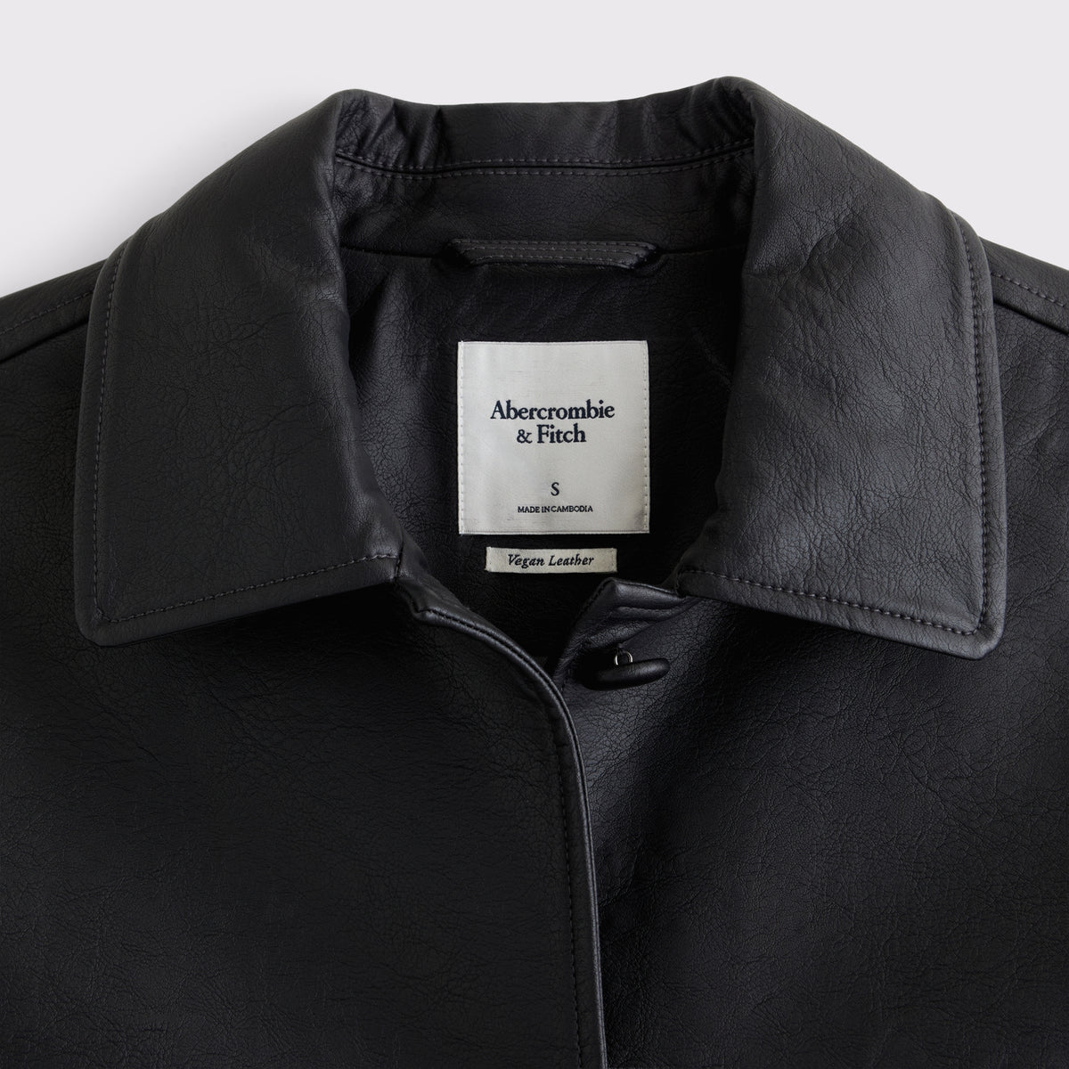 Abercrombie Vegan Leather Jacket