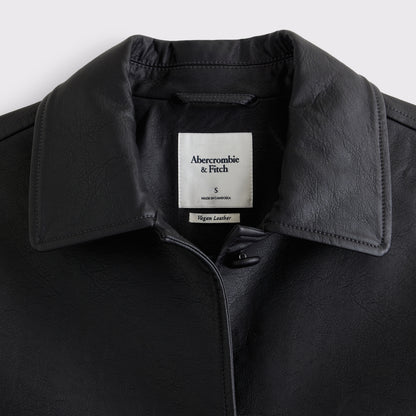 Abercrombie Vegan Leather Jacket
