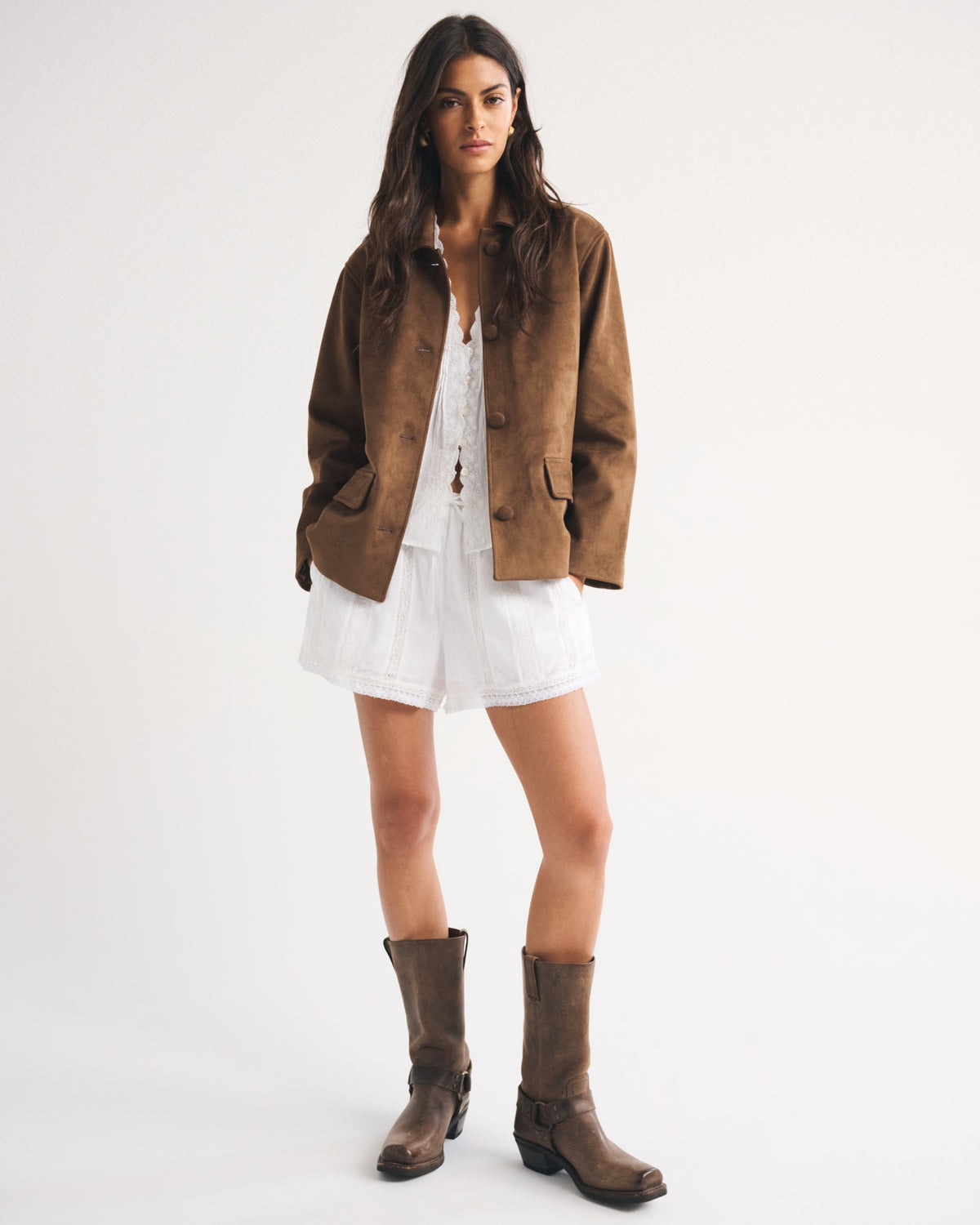 Abercrombie Vegan Leather Jacket