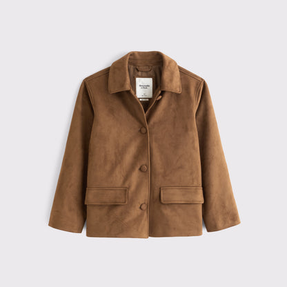 Abercrombie Vegan Leather Jacket