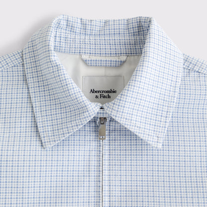 Abercrombie 100% Cotton Twill Collared Jacket