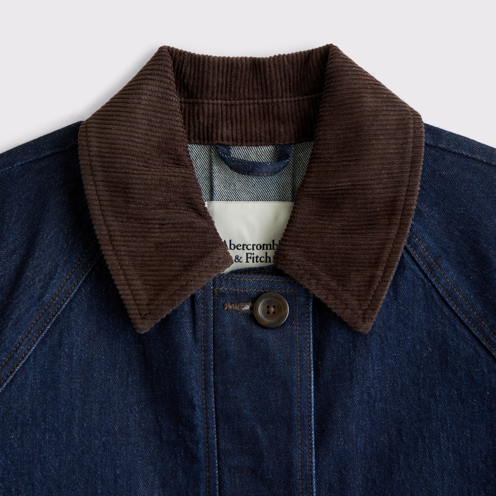 Abercrombie Short Denim Barn Jacket