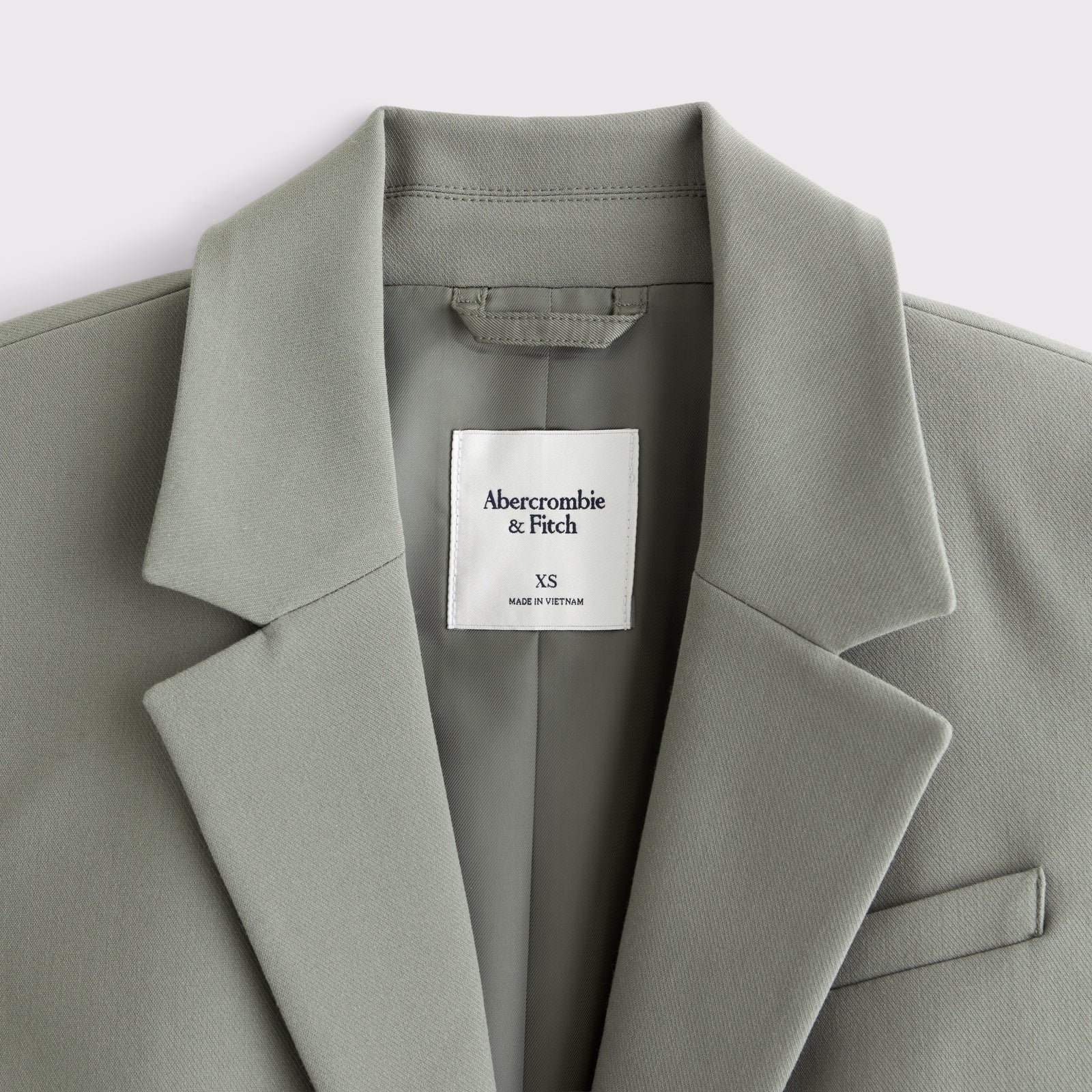 Abercrombie Nipped-Waist Suiting Blazer