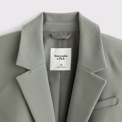 Abercrombie Nipped-Waist Suiting Blazer