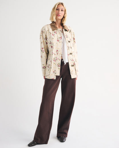 Abercrombie Mid-Length Barn Jacket