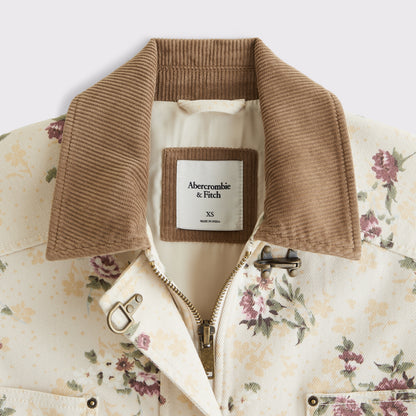 Abercrombie Mid-Length Barn Jacket