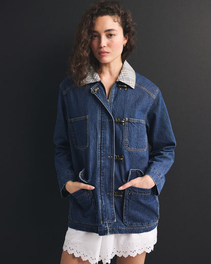 Abercrombie Mid-Length Barn Jacket