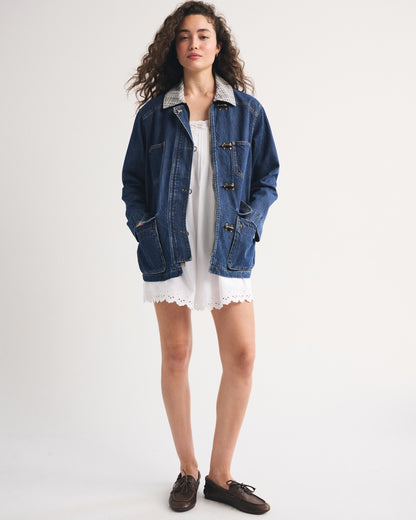 Abercrombie Mid-Length Barn Jacket